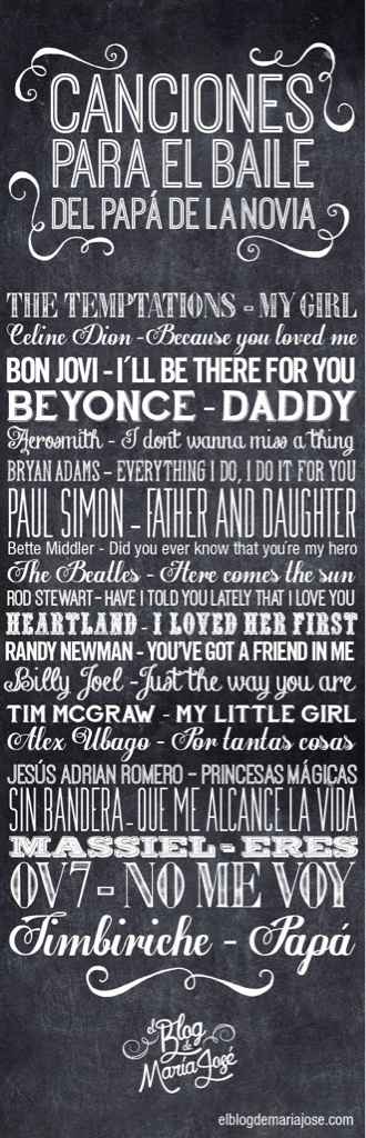 Canciones para momentos en la boda - 3