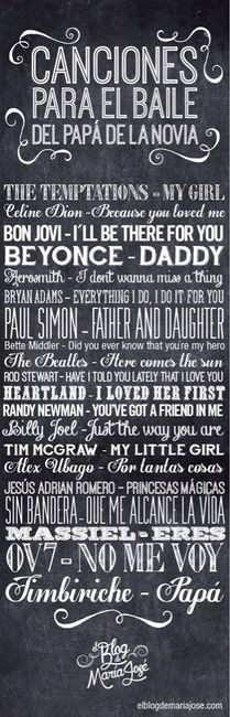 Canciones para momentos en la boda - 3