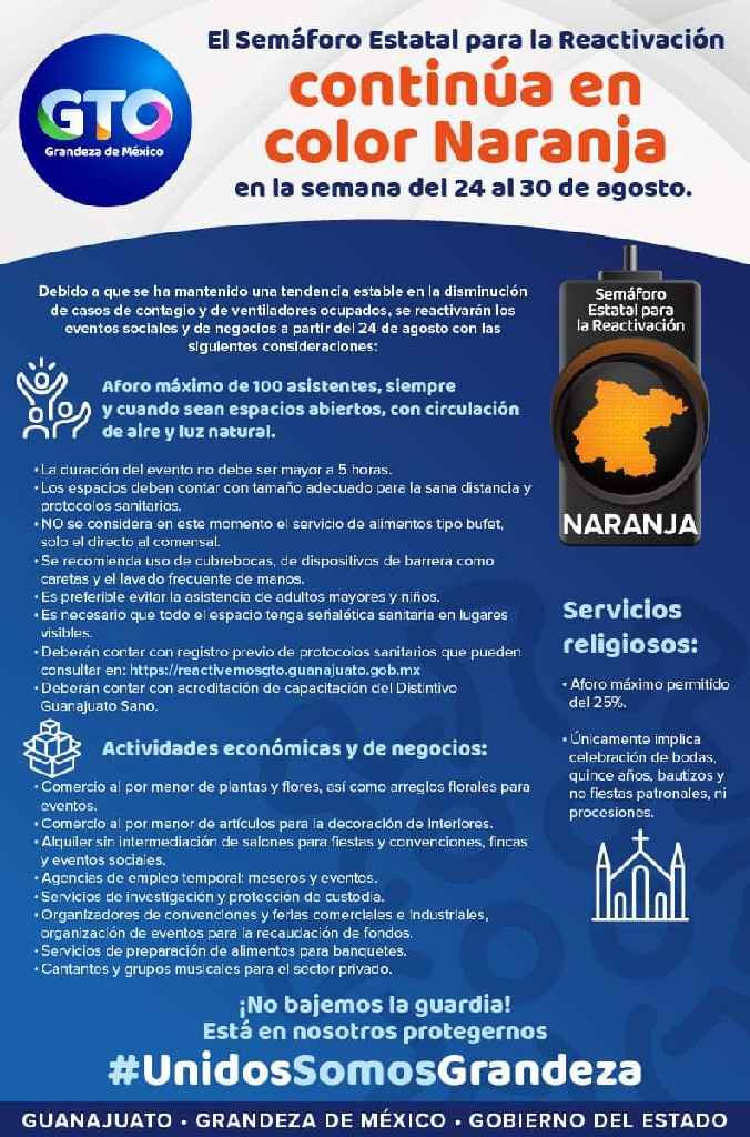 Semáforo naranja/ eventos sociales aprobados!!!! - 1