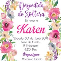 Invitación despedida de soltera - 1