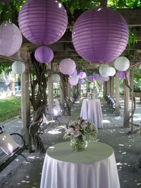 Decoracion en la recepcion