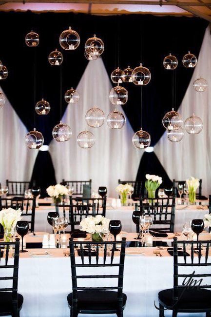  Boda en Blanco y Negro 🖤👰🏻🤵🏻💍 - 7
