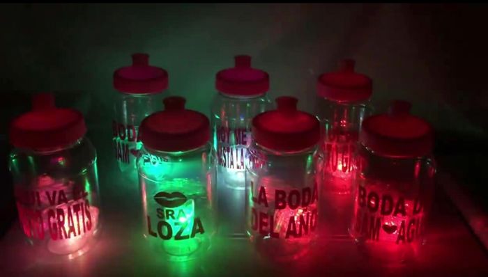 Termos ,vasos y cilindros con luz ... ¿donde los puedo conseguir ? 2