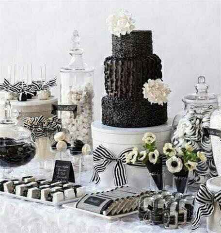  Boda en Blanco y Negro 🖤👰🏻🤵🏻💍 - 13