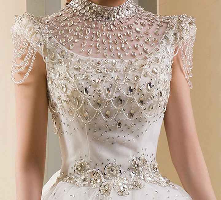 #1 Vestido de novia de diamantes