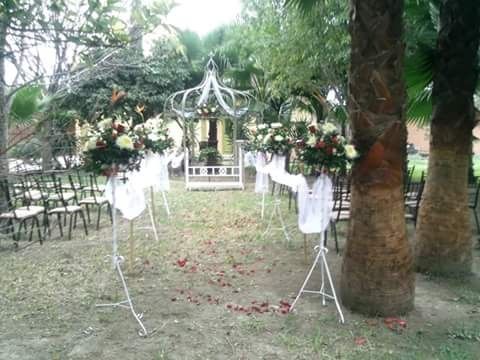 Compartan donde será la recepción!! salón jardin - 1