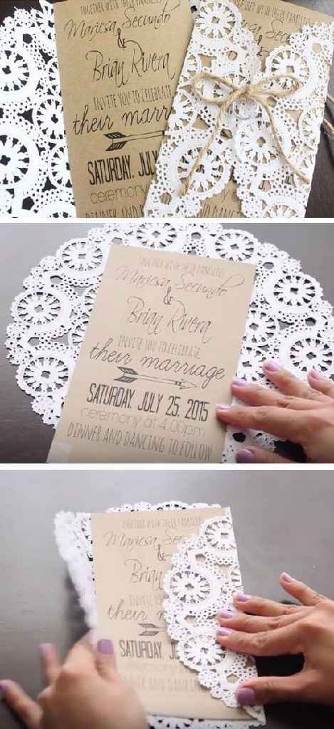 Invitaciones Diy - 1