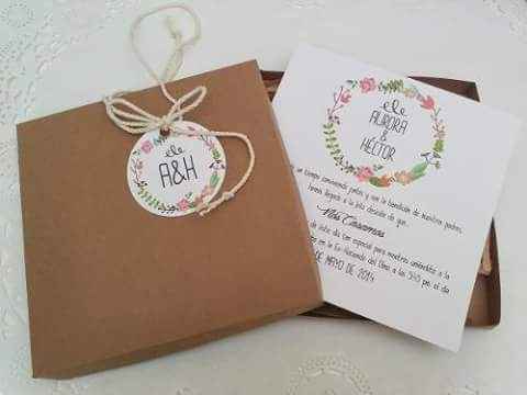 Invitaciones en caja - 2