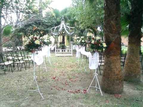 Compartan donde será la recepción!! salón jardin - 1