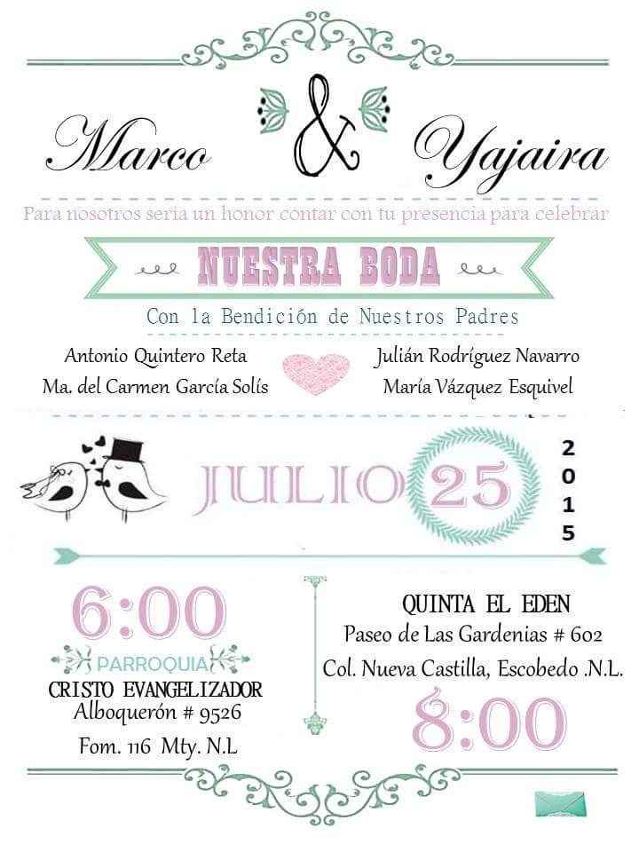 Mis invitaciones diy con blondas - 1