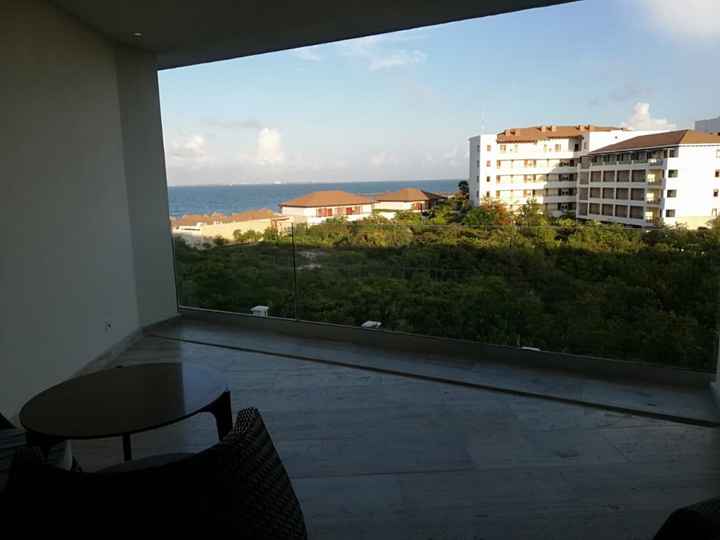 La hermosa vista que teniamos