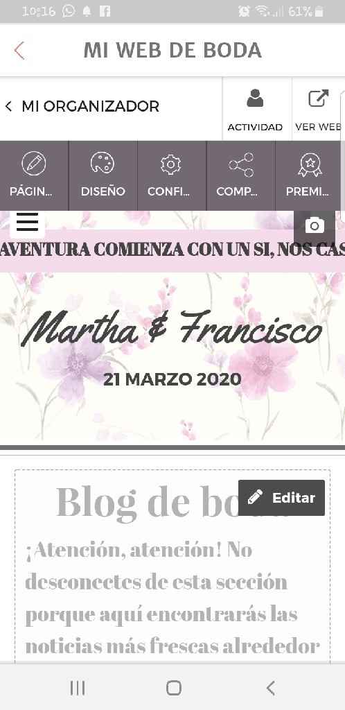 Descubre la Web de boda - 1