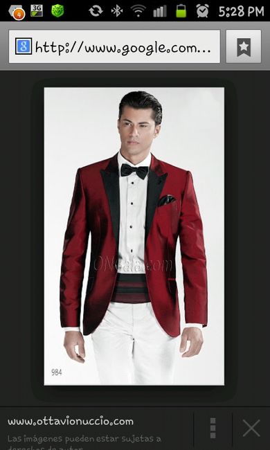 Traje para novio, boda en rojo!! - 12