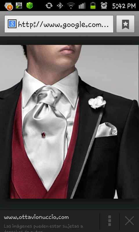 Traje para novio, boda en rojo!! - 1