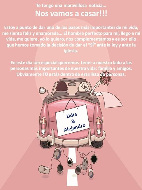 Invitación para madrina 2