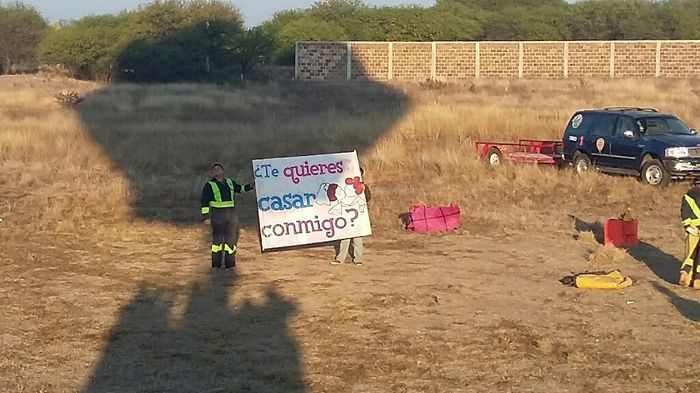 Me pidió matrimonio en globo aerostático - 5