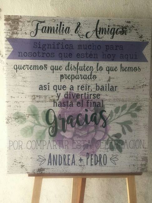 Ideas con color lila y dorado. - 3