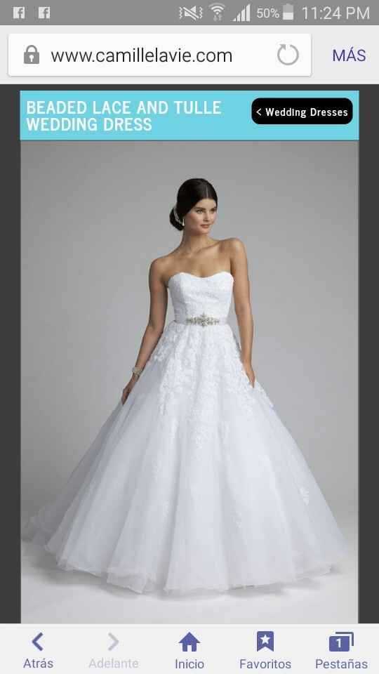 (ex) vestido de mis sueños - 1