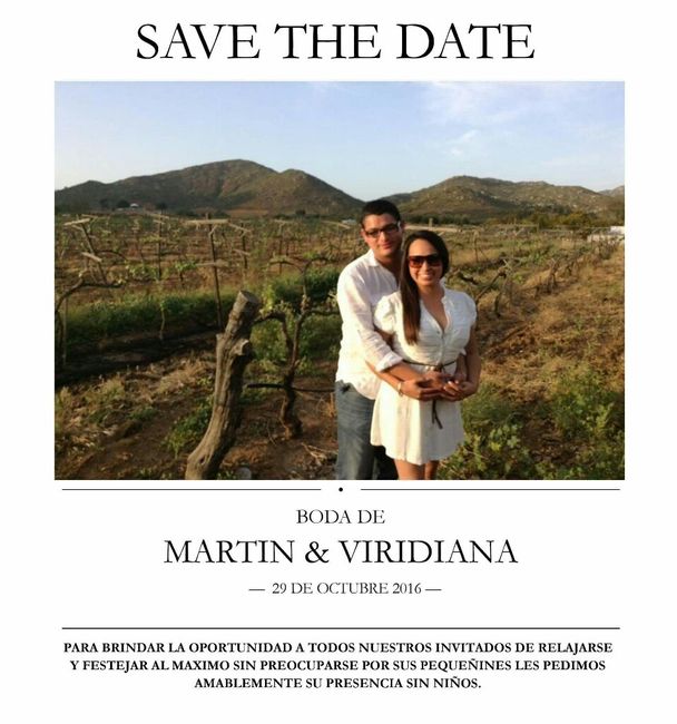 Save the date! - 1