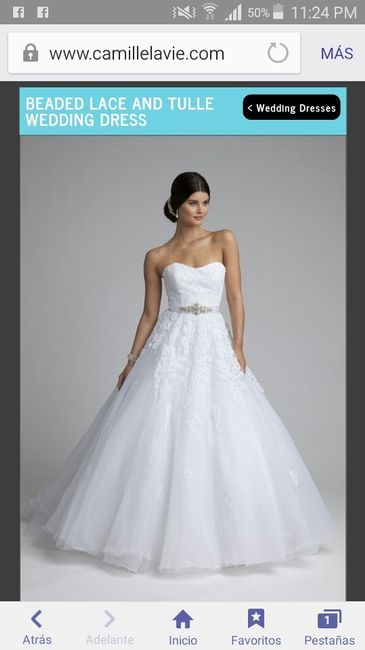 (ex) vestido de mis sueños - 1