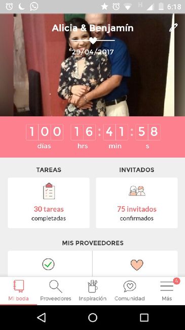 ¿A cuantos días están del gran día? - 1