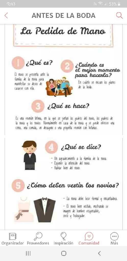 Pedida de mano: sin los suegros!! - 1