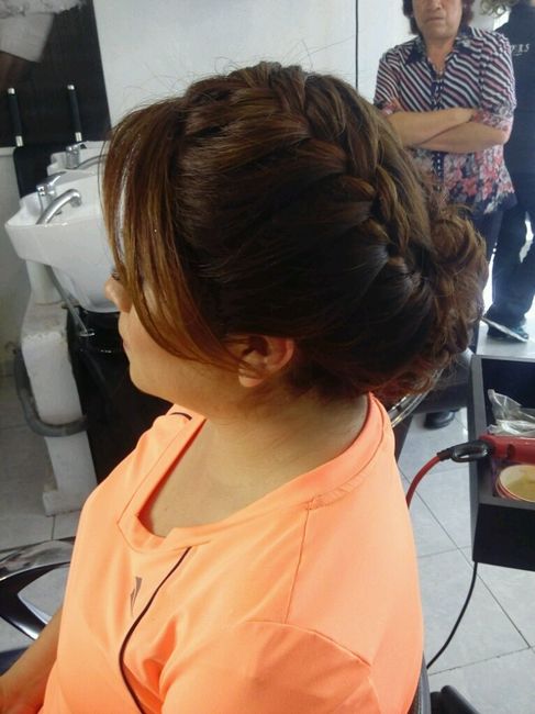 Prueba de peinado y maquillaje - 3