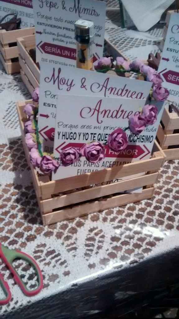 Regalos para mis padrinos y pajesitas - 5