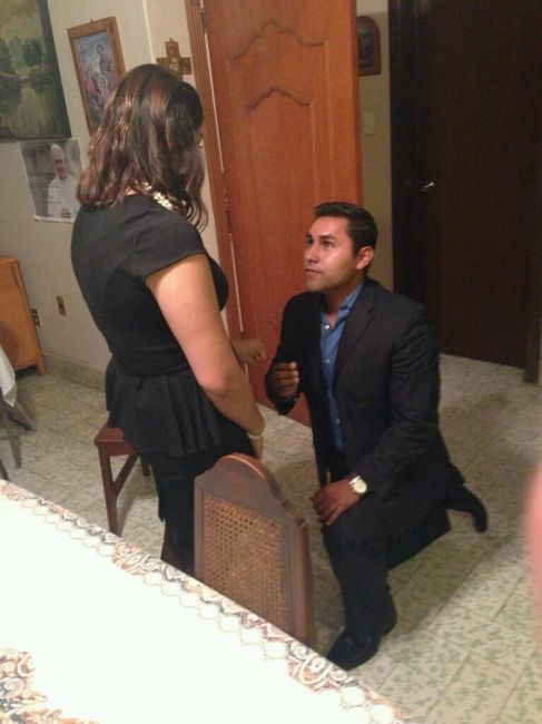 Pedida de mano!!!, - 2