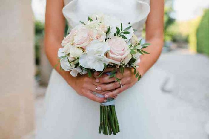 Ramos sencillos para boda civil 5