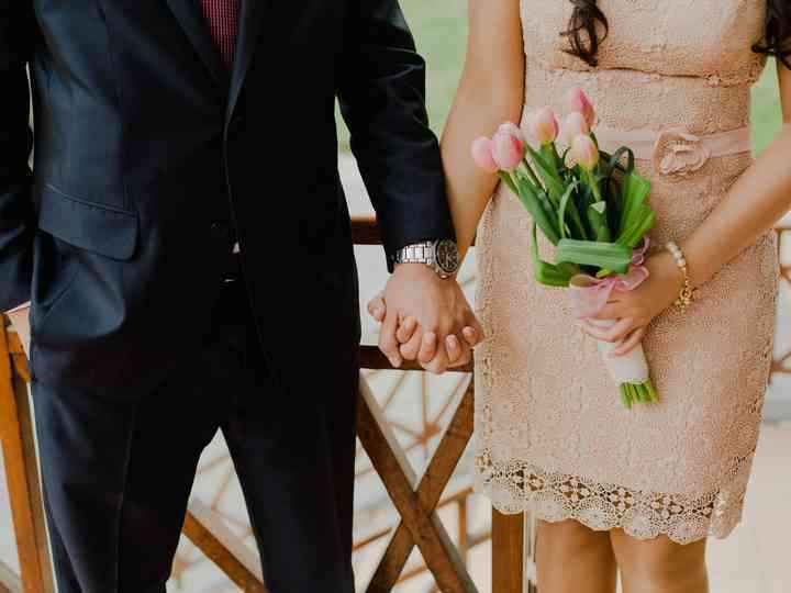 Ramos sencillos para boda civil - 1