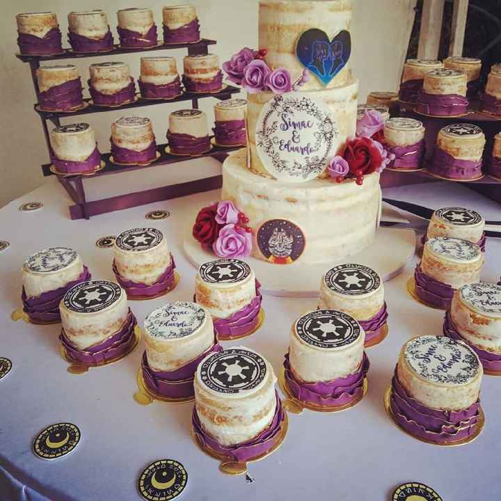 Galactic Wedding, nuestro pastel - 2