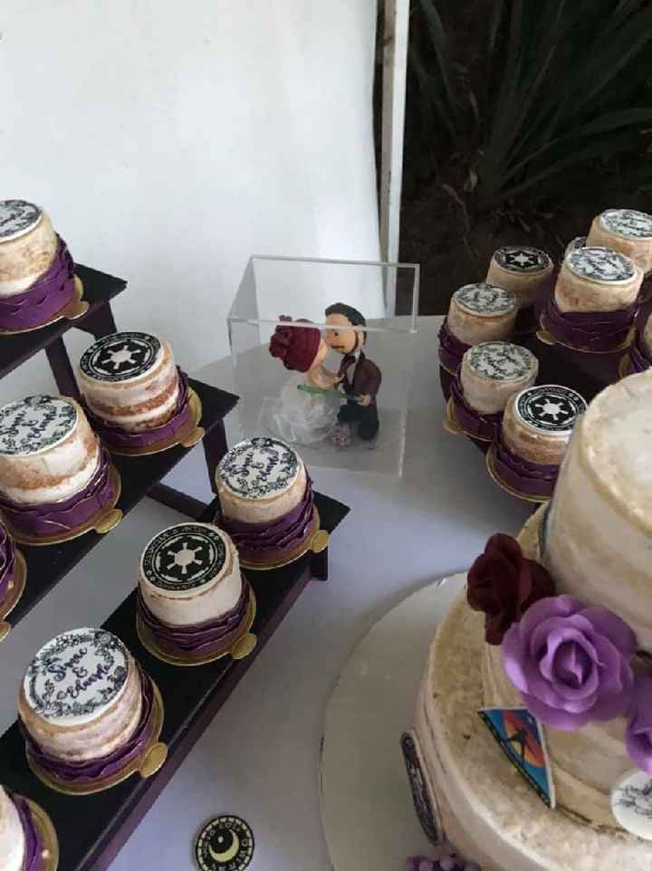 Galactic Wedding, nuestro pastel - 3