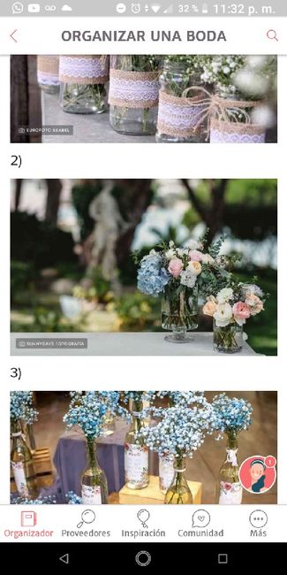 Flores + cristal = hermosos centros de mesa 4