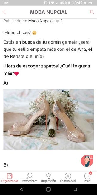 Mi admin gemela de: Zapatos - 1