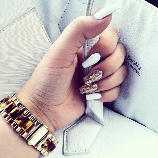 Manicura para boda, estilos. - 12