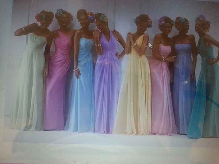Boda y damas de colores !!! qué? ?? - 4