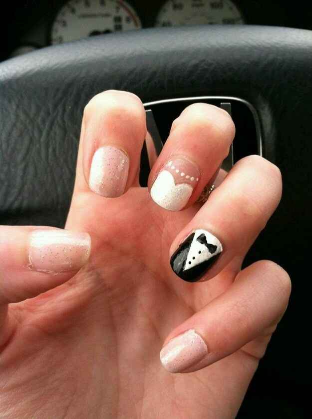 Manicura para boda, estilos. - 8