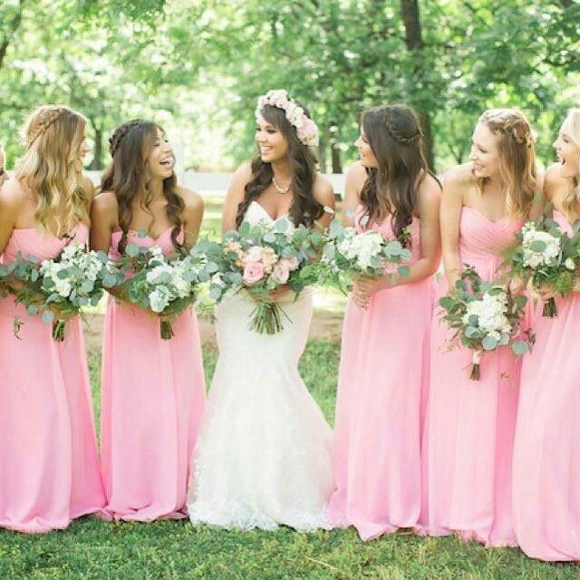 Damas en color rosa - 6