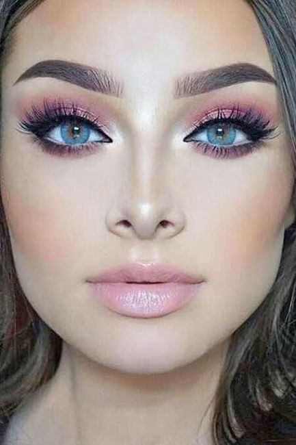 Maquillaje en color rosa 🌸 4