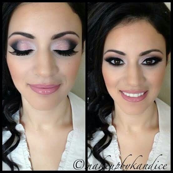 Maquillaje en color rosa 🌸 9