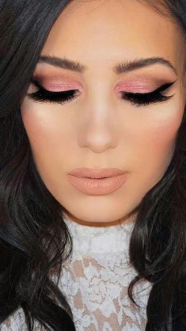 Maquillaje en color rosa 🌸 11