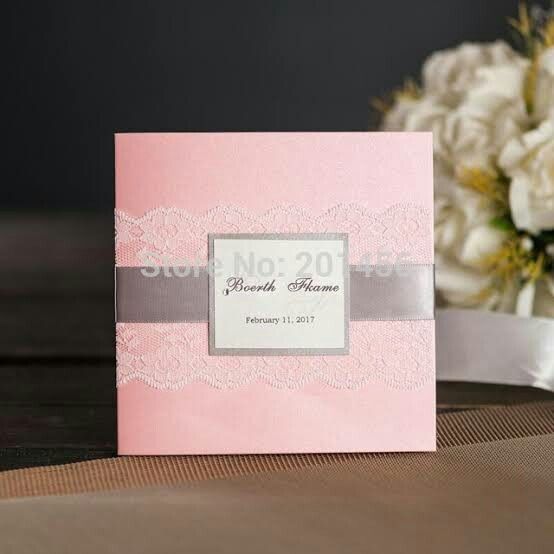 Invitaciones en color rosa 🌸 - 5