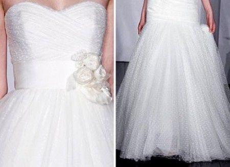 Estilo polka dot tulle 4