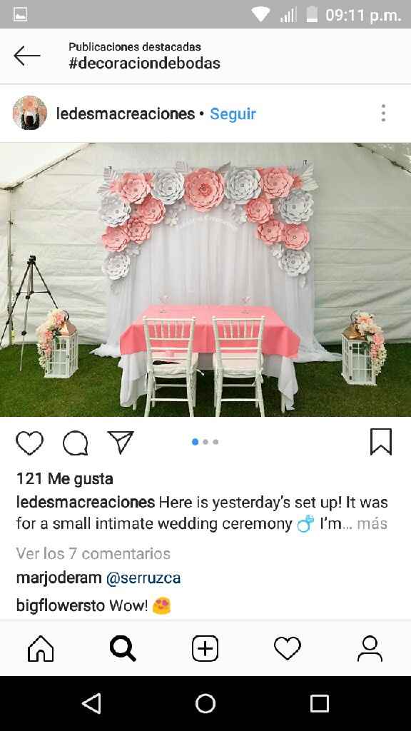 Decoración de boda ❤ - 16