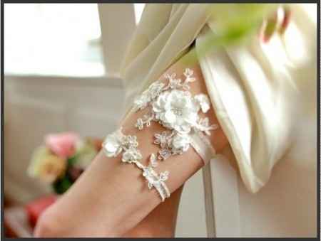 Originales ligas de novia para inspirarte 10