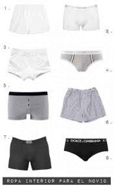 Lencería para el novio 2