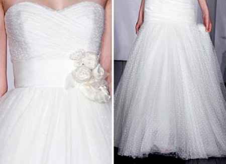 Estilo polka dot tulle 4