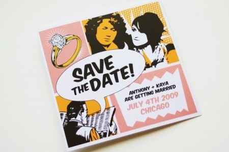 Save the date comic 1