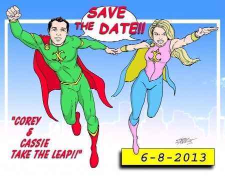 Save the date comic 9